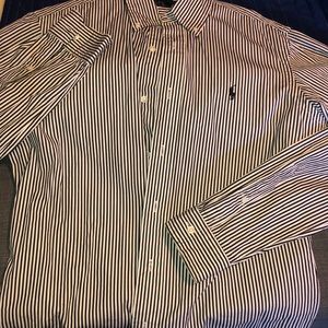 Ralph Lauren button up long sleeve polo